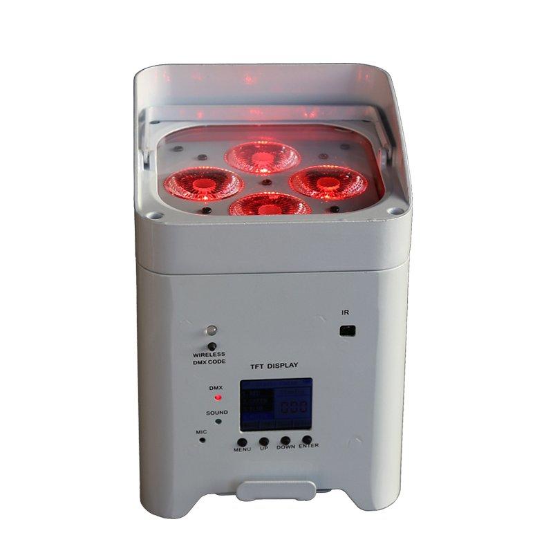 RGBWA+UV 6IN1 Wifi Smart Par Battery Operated Wireless Led Uplighting+Remote+Phone Control